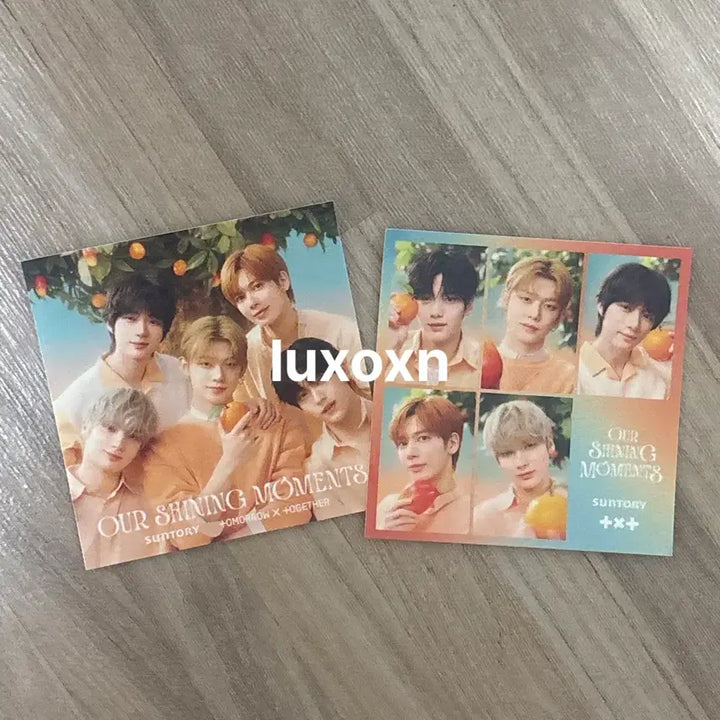 [BUNJANG] TXT Suntory Collaboration Sticker / 투바투 일본 산토리 콜라보 스티커