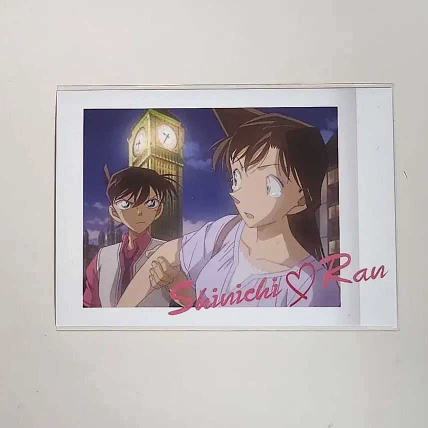 [BUNJANG] Detective Conan Vol. 1 Pashacolle Shinichi Ran Photocard / 명탐정코난 파샤코레 포토카드 1탄 신이치 란 남도일 유미란