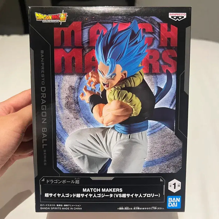 [BUNJANG] Banpresto Dragon Ball Super Match Makers Super Saiyan Blue Gogeta Figure (VS Super Saiyan Broly) / [정품] 드래곤볼Z 피규어 반프레스토 슈퍼 매치 메이커스 초사이언인 블루 오지터 (VS초사이언인 브로리)