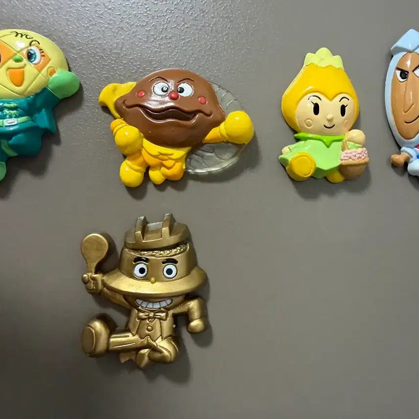 [BUNJANG] Vintage Anpanman Magnets Bundle Set / 고전 호빵맨 마그넷 일괄