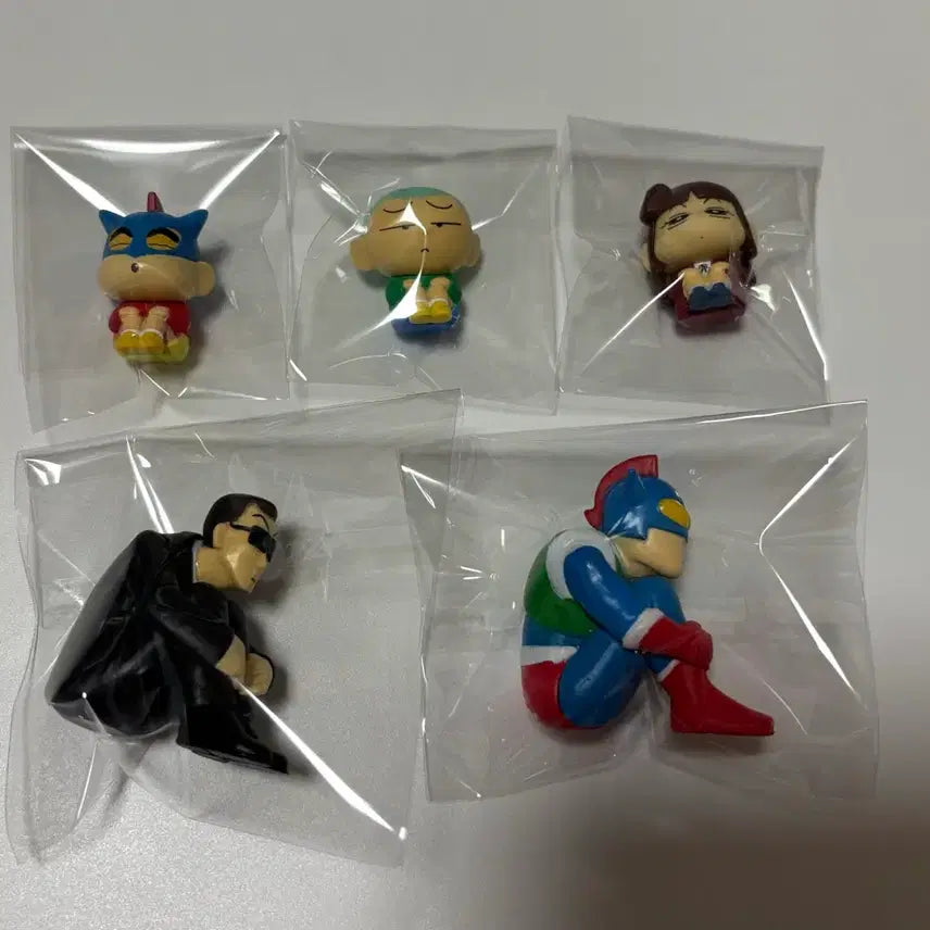 [BUNJANG] Bandai Crayon Shin-chan Machi Boke Vol. 3 Full Set (5 Types) / 반다이 짱구 마치보케 언제오려나 3탄 5종 풀세트