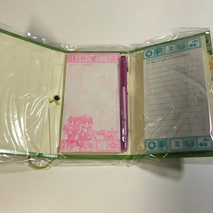 [BUNJANG] Vintage Candy Girls Notebook Yellow / 고전 캔디걸스 노트 옐로우