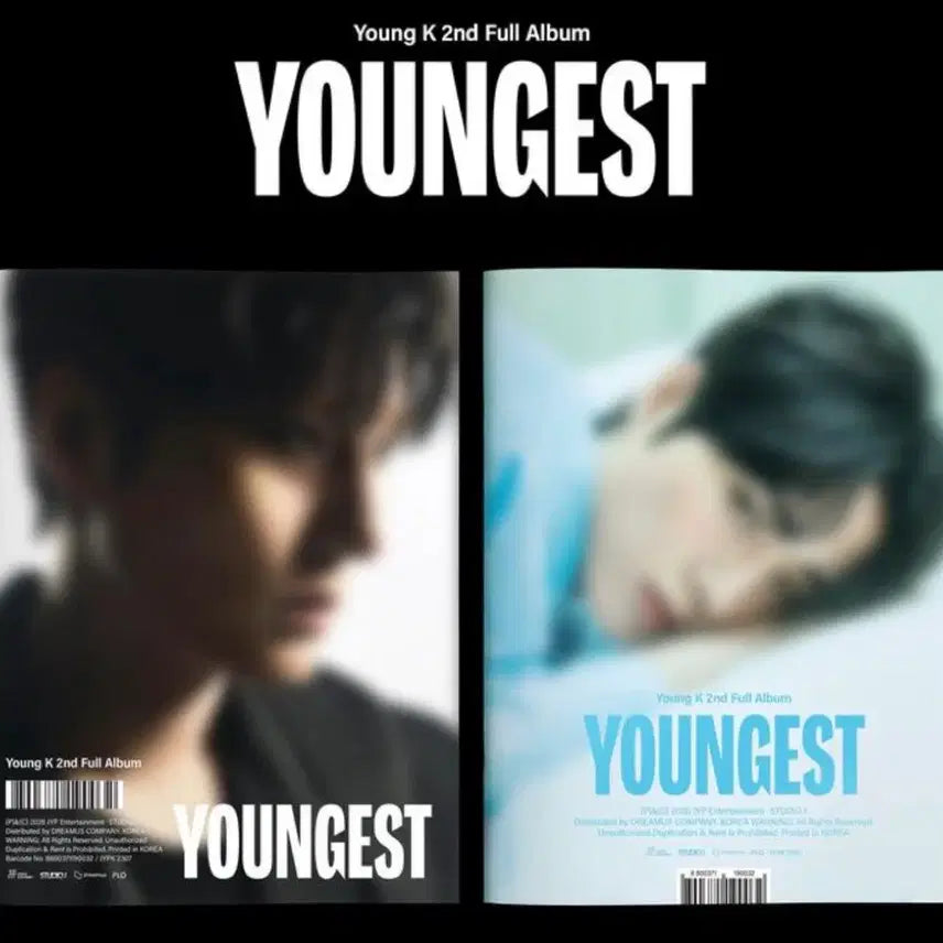 [BUNJANG] DAY6 Young K Photobook Vol. 2 (Standard Edition, 2 Versions, Set, Sealed) / 데이식스 영케이 포토북 일반반 2버전 1세트(미개봉)