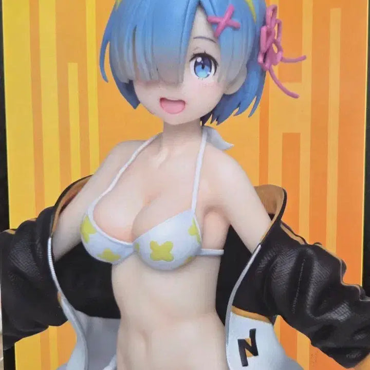 [BUNJANG] Unsealed Rem Jumper Swimsuit Ver. Premium Figure / (미개봉)프리미엄 피규어 렘 스바루의 점퍼 수영복 ver