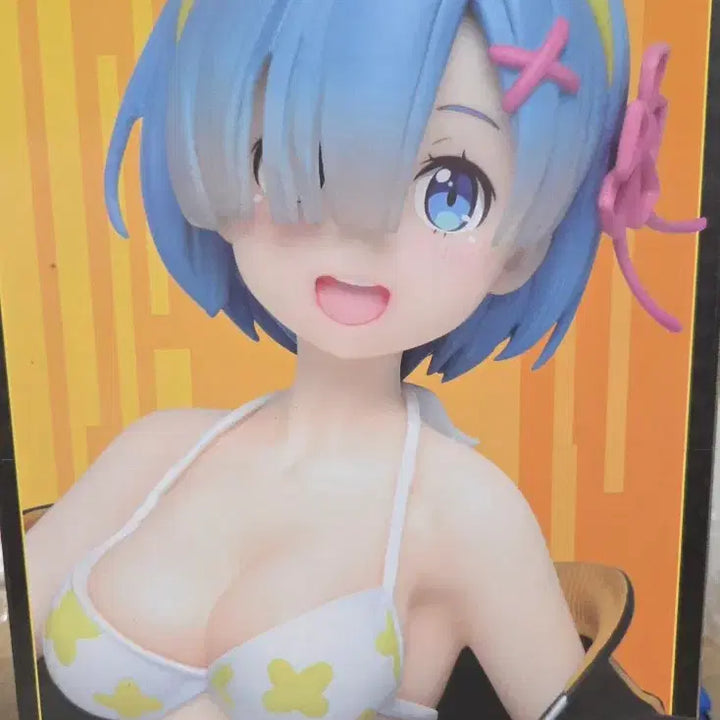 [BUNJANG] Unsealed Rem Jumper Swimsuit Ver. Premium Figure / (미개봉)프리미엄 피규어 렘 스바루의 점퍼 수영복 ver