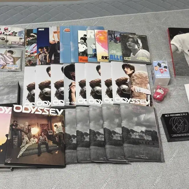 [BUNJANG] RIIZE Album Bundle Set (Sealed) - Odyssey, Ssig, Fame, Mega / 라이즈 개봉앨범 일괄 양도 오디세이 시그 페임 메가 비공굿