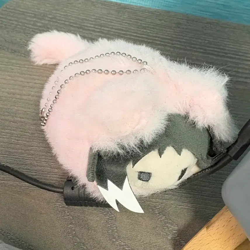 [BUNJANG] Bungo Stray Dogs Akutagawa Cherry Blossom Mochi Plush / 문스독 아쿠타가와 벛꽃 모찌