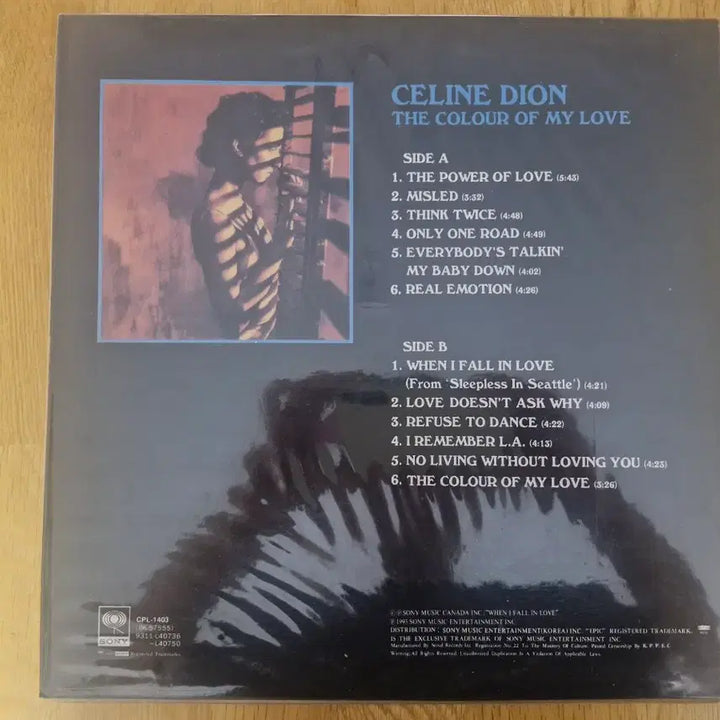 [BUNJANG] Celine Dion The Colour of My Love LP / [C] Celine Dion - The Colour of My Love LP