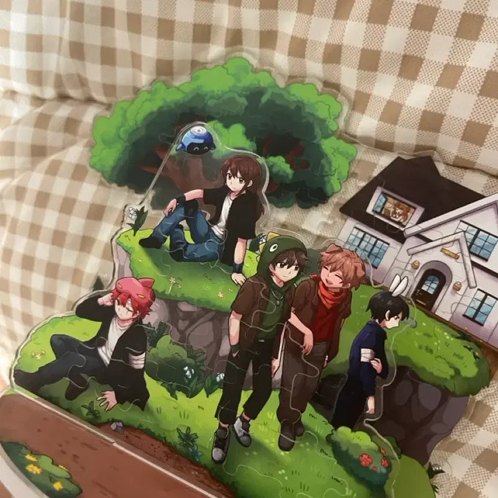 [BUNJANG] Pixel Tree Neighbors Acrylic Stand / 픽셀리 이웃좀 아크릴 스탠드