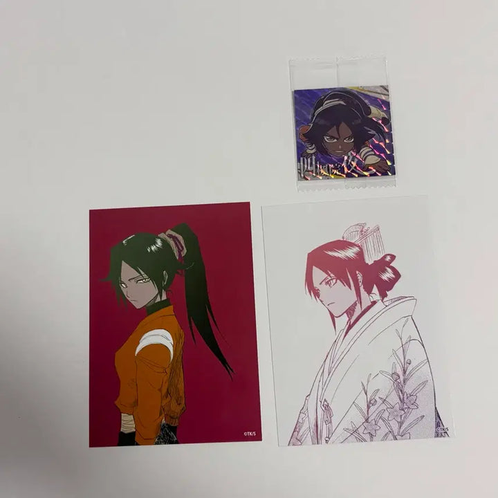 [BUNJANG] Bleach Shihouin Yoruichi Bromide Wafer Seal Super Rare / [블리치] 시호인 요루이치 브로마이드 웨하스 씰 슈퍼레어
