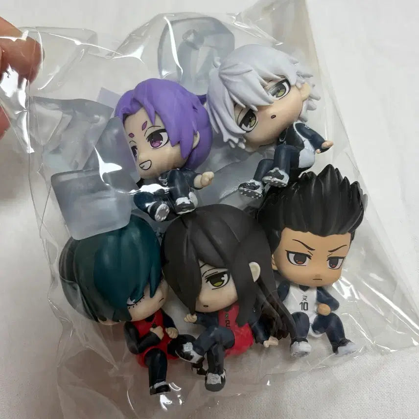 [BUNJANG] Blue Lock Korokore Gacha Full Set - Nagi, Reo, Rin Figures (Bundle Set) / 일괄 | 블루록 코로코레 가챠 풀셋 나기 레오 린 판매 피규어