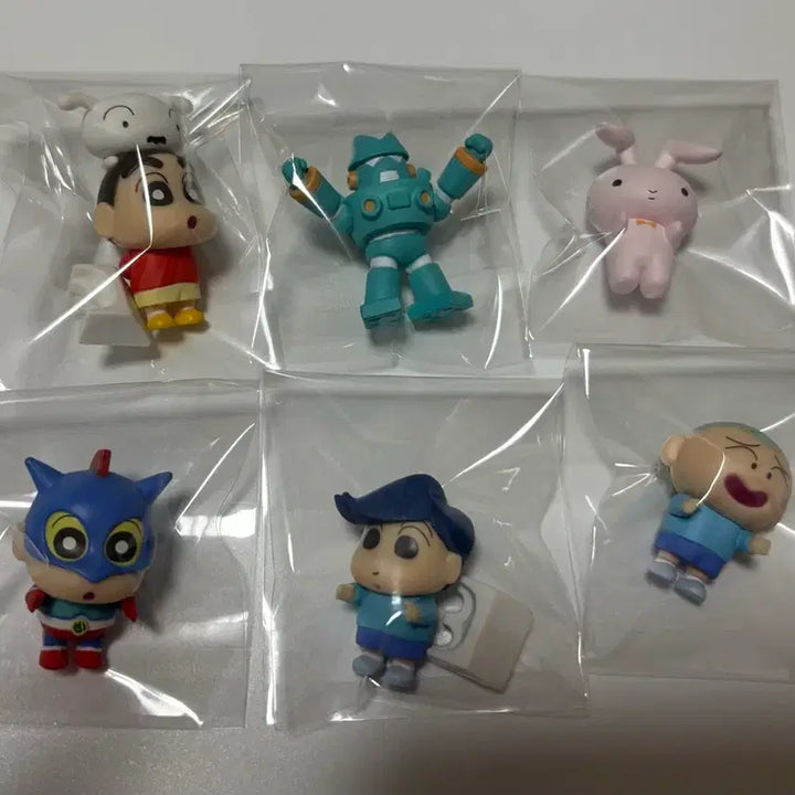 [BUNJANG] Bandai Crayon Shin-chan: The Battle of Supernatural Powers – Forming the N-Force! Gacha Set / 반다이 짱구 나라분데스 나란히 2탄 가챠 6종 풀세트