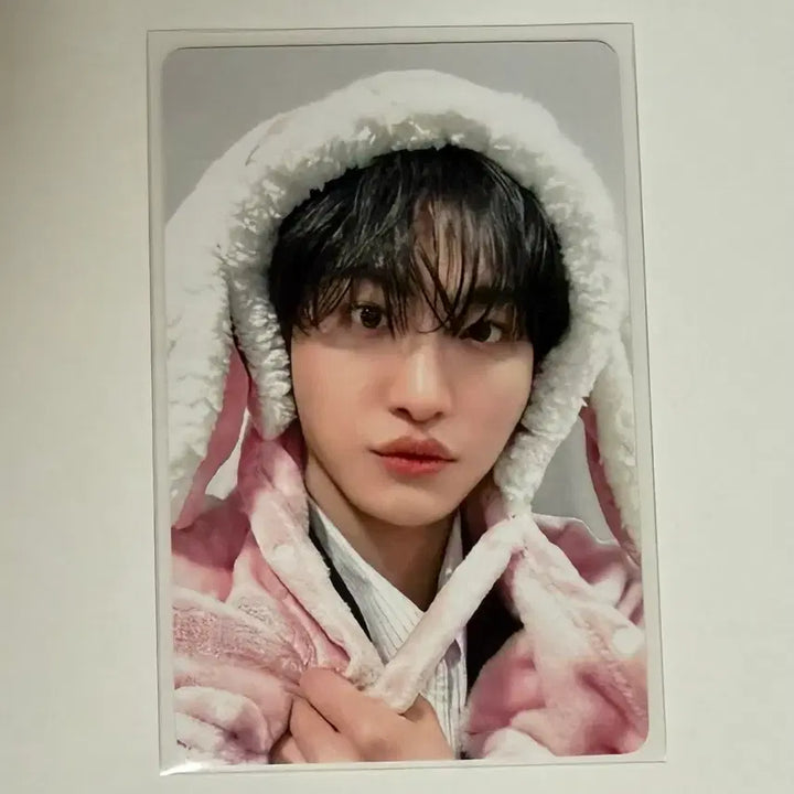 [BUNJANG] ATEEZ Seonghwa HelloLive Bunny Blanket Photocard / 에이티즈 성화 헬로라이브 토끼담요 포카