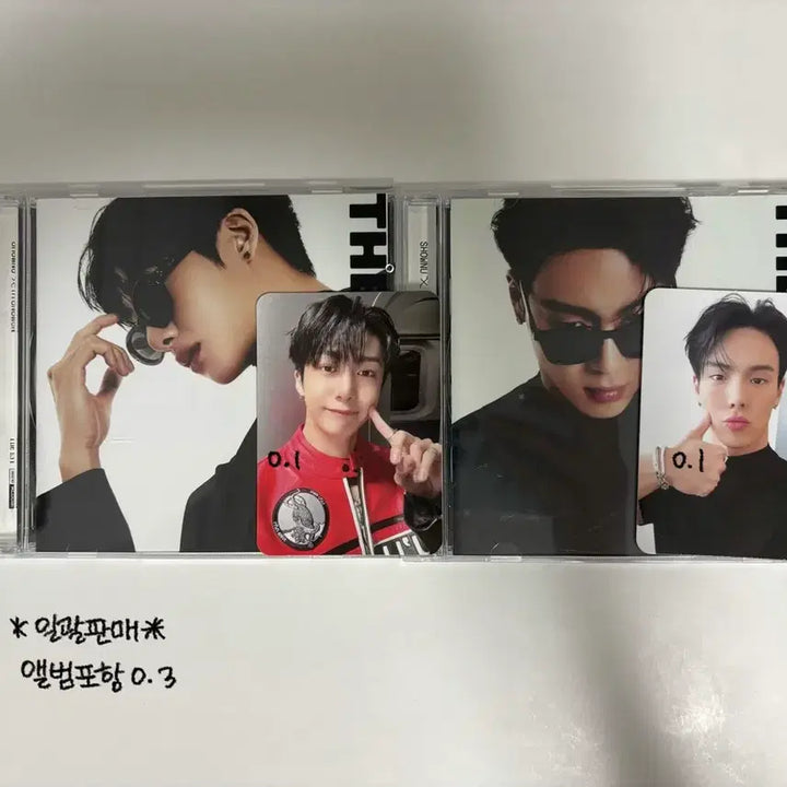 [BUNJANG] Monsta X Shownu Hyungwon Photocard Bundle Set / 몬스타엑스 셔누 형원 포토카드 (+앨범)