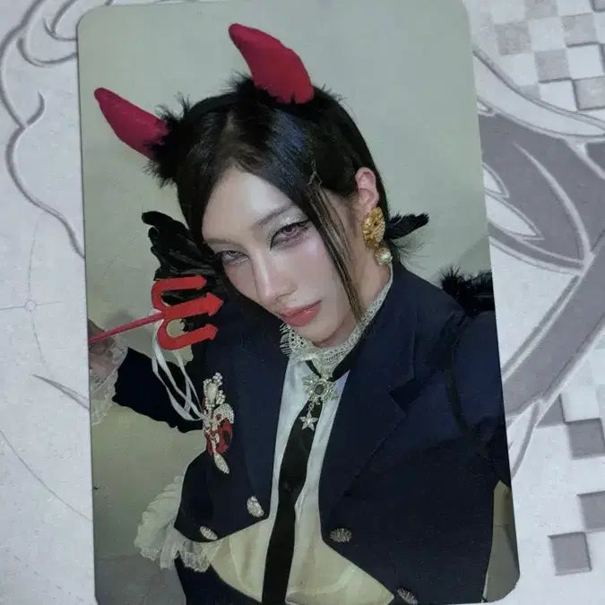 [BUNJANG] XLOV (엑스러브) Rui Devil Photocard / 엑스러브 XLOV 루이 악마 미공포 포카