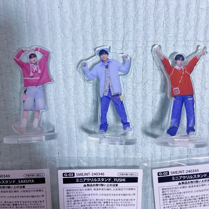 [BUNJANG] NCT WISH Login Japan Tour Random Toy Mini Acrylic Yuushi Sakuya Riku Bundle Set / 엔시티위시 로그인 재팬 일투 랜덤토이 미니 아크릴 유우시 사쿠야 리쿠 일괄