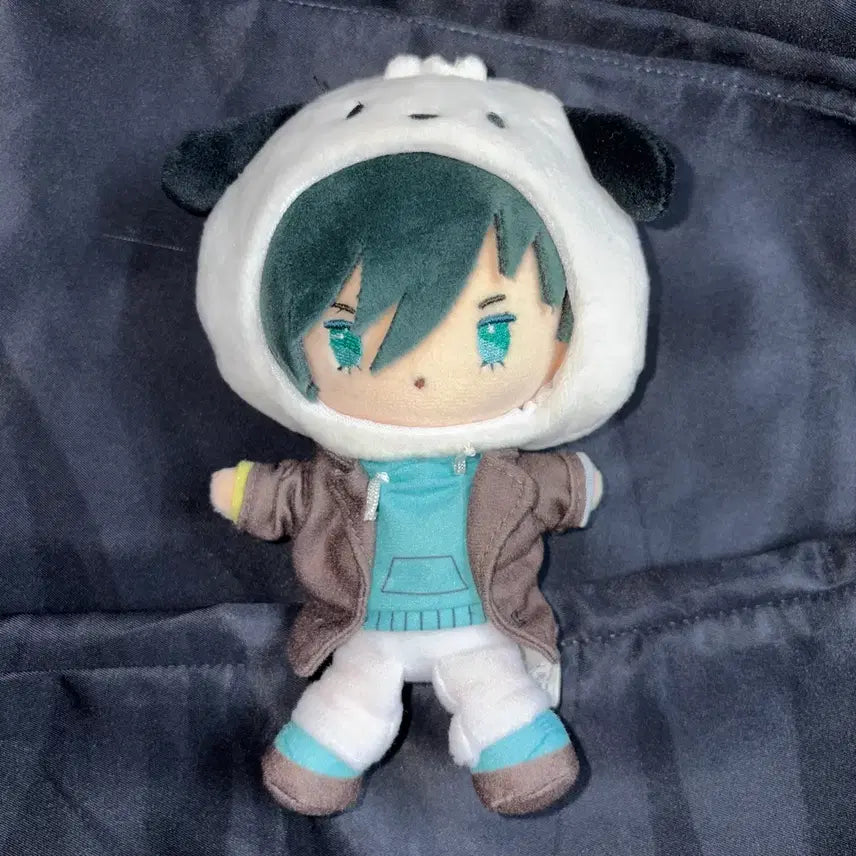 [BUNJANG] Blue Lock Isagi Yoichi Sanrio Characters Collaboration Plush Doll / 블루록 이토시 린 산리오 캐릭터즈 콜라보 무뉴구루미 누이 인형