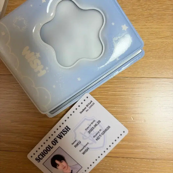 [BUNJANG] NCT WISH Riku Student ID Card &amp; Photocard Binder / 보관용 리쿠student id card ,포토콜북 (덤도같이드려요)