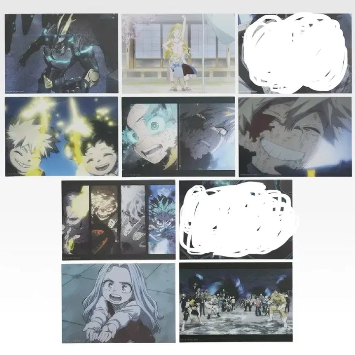 [BUNJANG] My Hero Academia Ichiban Kuji Prize H Canvas Style Board Set (8 Types, Sealed) / [미개봉]히로아카 제일복권 H상 캔버스풍 보드 8종