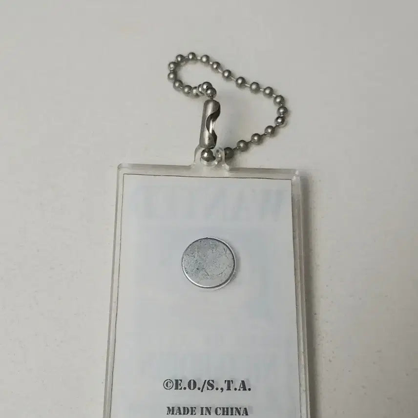 [BUNJANG] One Piece Nico Robin Wanted Poster Keychain / 원피스 니코로빈 수배지 키링