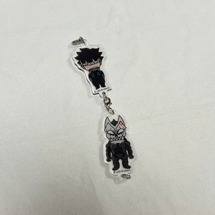 [BUNJANG] Kaiju No. 8 Narumi Gen &amp; Kafka Connect Acrylic Keychain Bundle Set / 일괄 | 괴수 8호 나루미 겐 카프카 연결 아크릴 키링 호시나이트