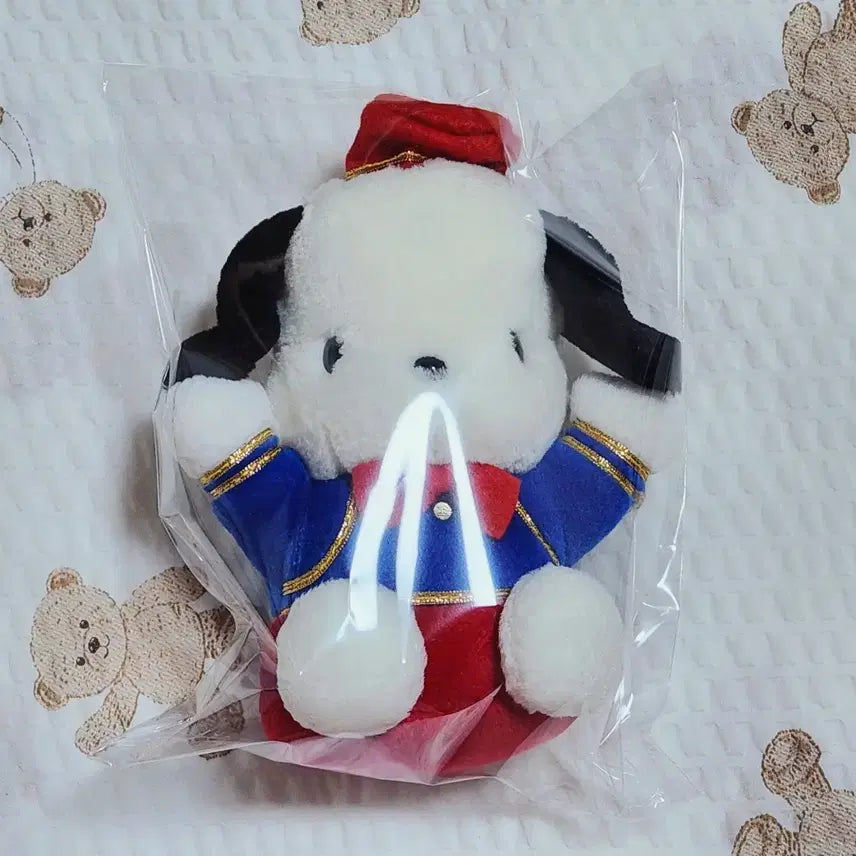 [BUNJANG] Sanrio Classic Hotelier Pochacco Plush Doll / 산리오 고전 호텔리어 포차코 인형 팝니다.