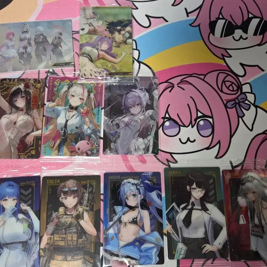 [BUNJANG] Niki Wafers Vol. 5 Card Bundle Set / 니케 웨하스 5탄 10종 일괄