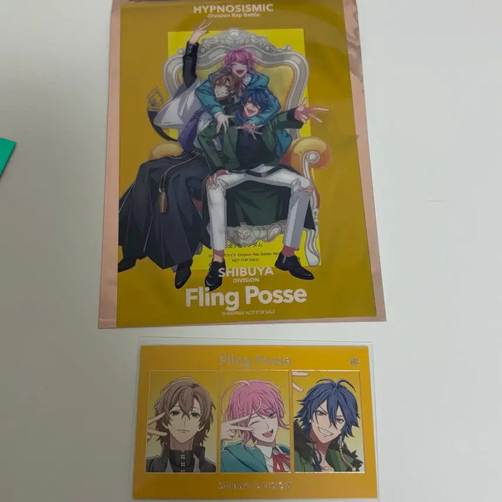 [BUNJANG] Hypnosis Mic Fling Pouch Shibuya Division POB Photocard / 히프마이 플링폿세 히프무비 특전
