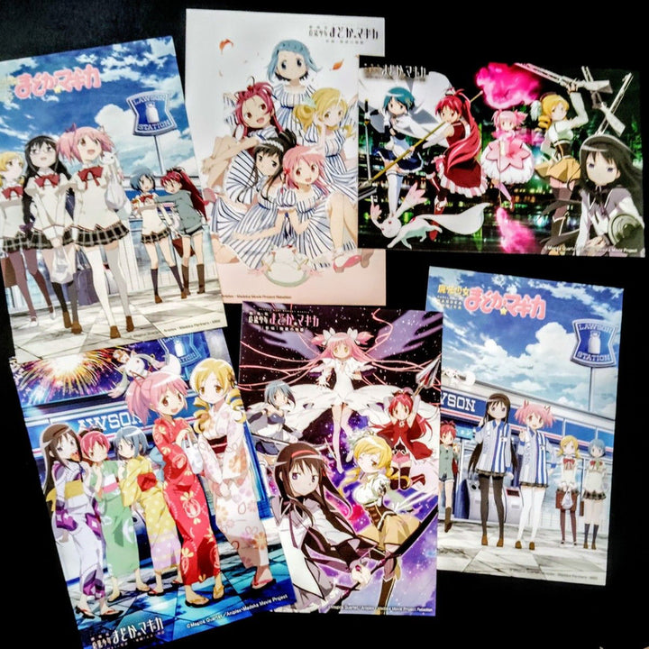 [BUNJANG] Puella Magi Madoka Magica Lawson Collaboration Postcard Set / 마법소녀 마도카 마기카 로손 콜라보 포스트카드 세트