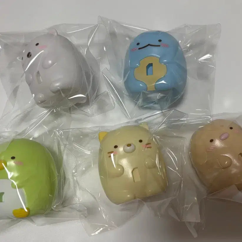 [BUNJANG] Bandai Sumikko Gurashi Fruit Gacha Vol. 7 Full Set (5 Variations) / 반다이 스밋코구라시 카푸캬라 과일 가챠 7탄 5종 풀세트