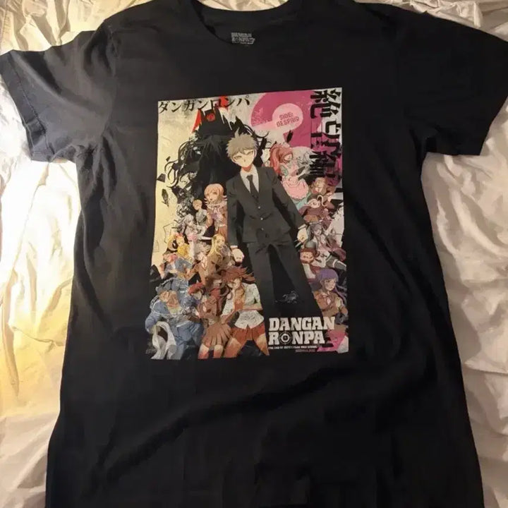 [BUNJANG] Danganronpa Anime T-Shirt Japanese Vintage Official / 단간론파 시리즈 애니 반팔티셔츠 오피셜 공식 일본빈티지