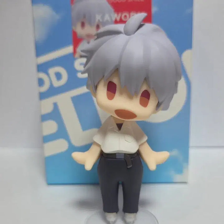 [BUNJANG] Evangelion Nagisa Kaworu Hello Good Smile Figure / 오늘까지판매)에반게리온 나기사 카오루 헬로 굿스마일+페타톨