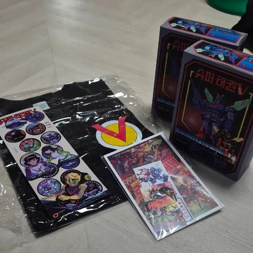 [BUNJANG] Super Taekwon V Reproduction Model Set / 슈퍼태권브이 복각 모델 셋트