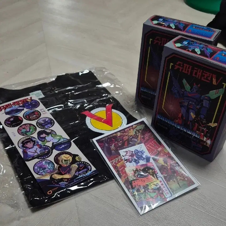 [BUNJANG] Super Taekwon V Reproduction Model Set / 슈퍼태권브이 복각 모델 셋트