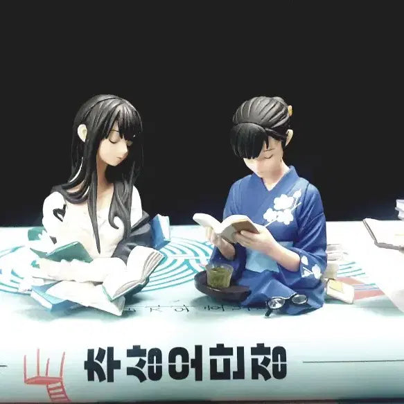 [BUNJANG] Biblia Koshodou no Jiken Techou Shiori Character Figure 4-Piece Full Set / 레어,피규어,시오리코,4종,풀세트,비블리아 고서당의 사건수첩,정품