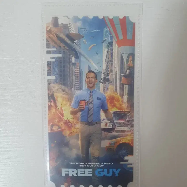 [BUNJANG] Free Guy Megabox Special Edition Ticket / 오티 메가박스 프리가이