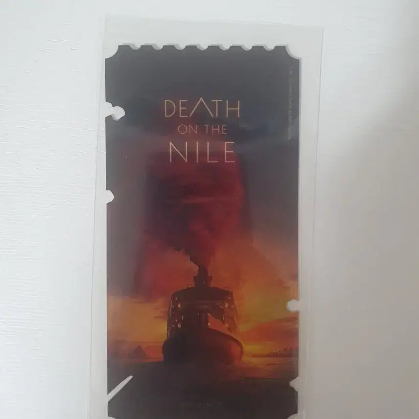 [BUNJANG] Death on the Nile Megabox Special Ticket / 오티 메가박스 나일강의 죽음
