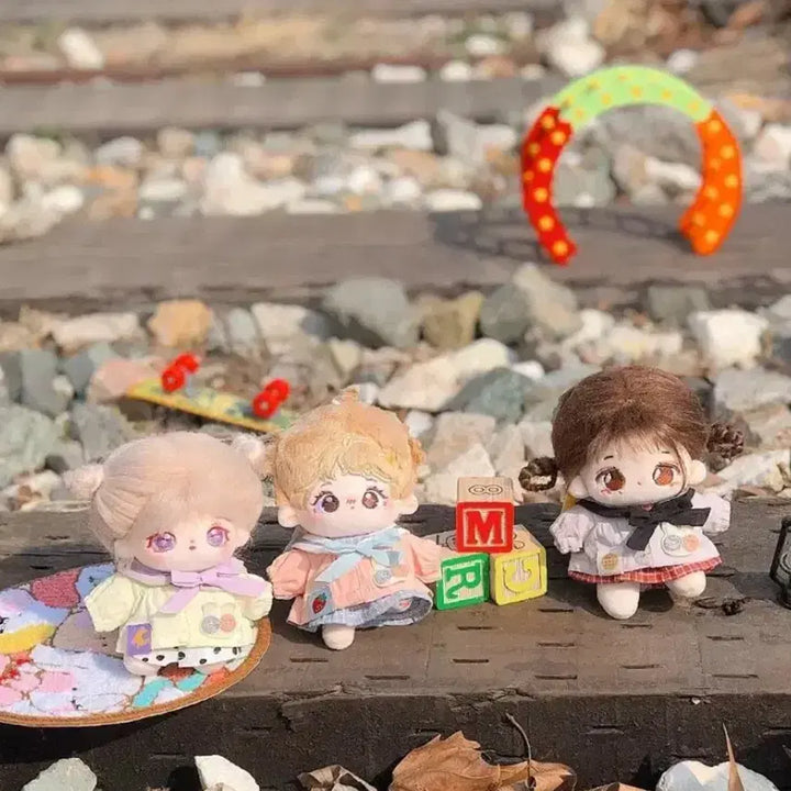 [BUNJANG] Kkumkuneun Gongbang Spring Series 10cm Doll Clothes Bundle Set (6 Outfits) / (10cm / 미개봉) 꿈꾸는 공방 봄시리즈 6벌 세트 / 꿈공방 10깅 솜인형 솜옷