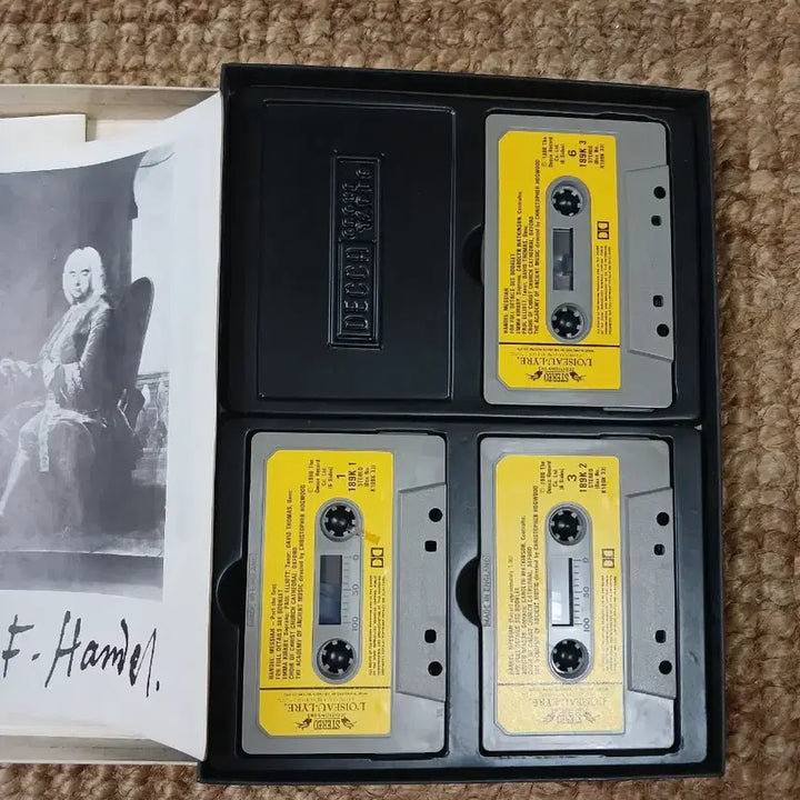 [BUNJANG] Handel Messiah Oratorio Cassette Box Set / 헨델 메시아 오라토리오 카세트양장본 엘범세트