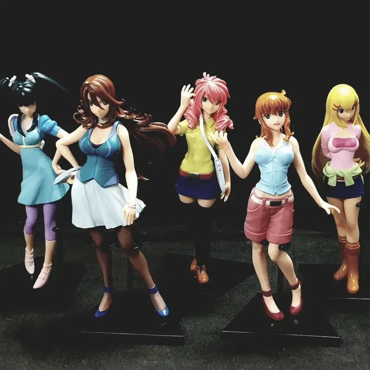 [BUNJANG] Gundam 00 Figure 5-Piece Set / 건담,더블오,피규어,5종,개봉,정품