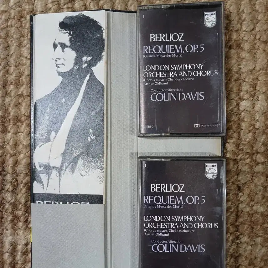 [BUNJANG] Philips Berlioz Requiem Op.5 Colin Davis Cassette Album / 필립스 베를리오즈 레퀴엠 Op.5 콜린 데이비스 카세트양장본앨범