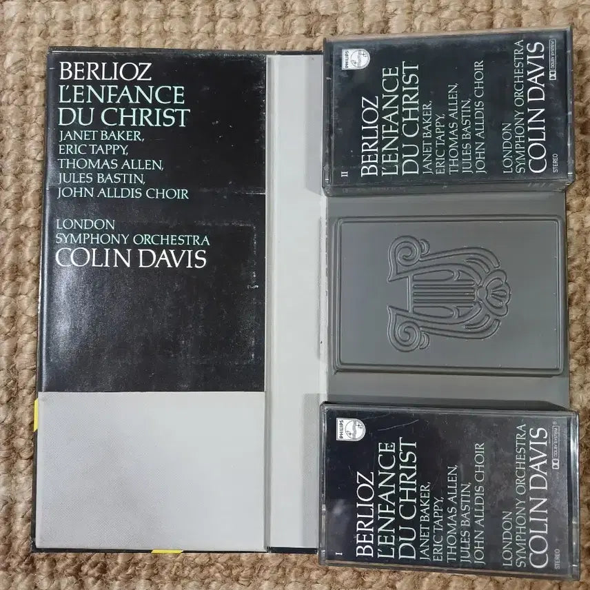 [BUNJANG] Philips Berlioz The Childhood of Christ Cassette Tape / 필립스 베를리오즈 어린이의 그리스 양장본카세트테이프