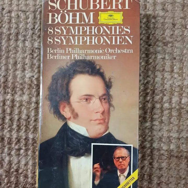 [BUNJANG] Schubert Symphony No. 8 5-Cassette Tape Box Set / 슈베르트 8 심포니 5카세트테이프양장본 박스세트