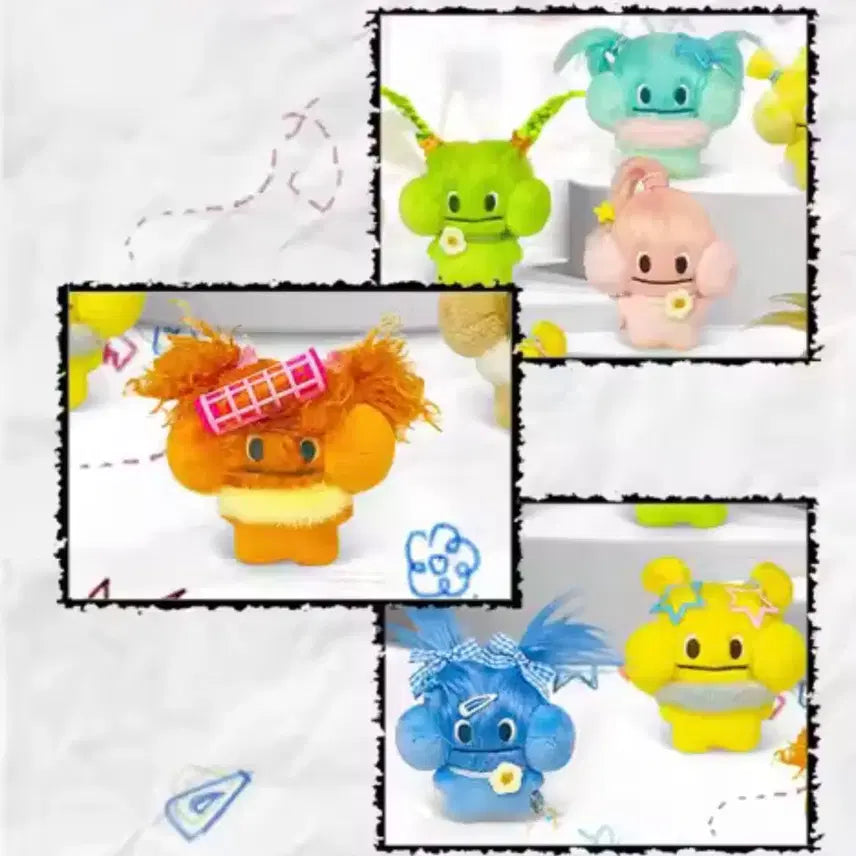 [BUNJANG] MUCO Doodle Doll (Secret) - Unsealed / 무코 낙서 인형(시크릿)