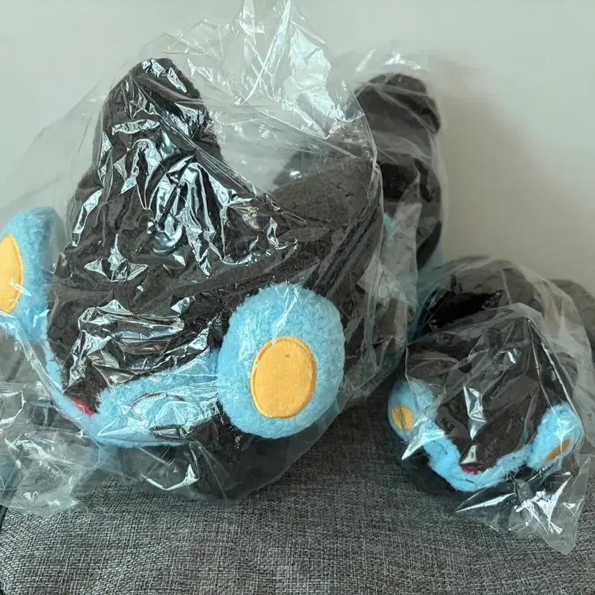[BUNJANG] Pokemon Center Luxio Plush Keychain Set / 중국 포켓몬센터 렌트라 인형 키링 세트