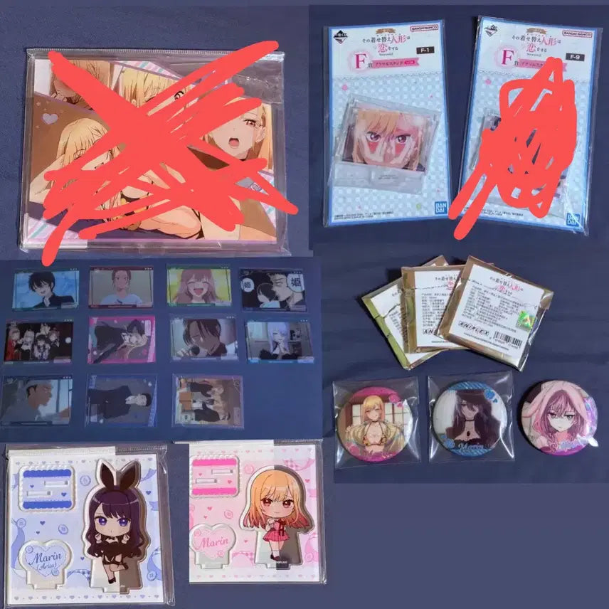 [BUNJANG] My Dress-Up Darling Marin Kitagawa Merchandise Bundle (Sealed) / (미개봉)그 비스크 돌은 사랑을 한다 키타가와 마린 굿즈 일괄