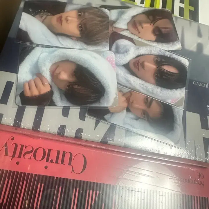[BUNJANG] ANDWABLE "Bbosongjwi" Beatroad POB 5-Member Photocard &amp; Sealed Album 3-Set Bundle / 앤더블 뽀송쥐 비트로드 특전 5인 포카&amp; 앨범 미개봉 3종 세트 일괄판매합니다!