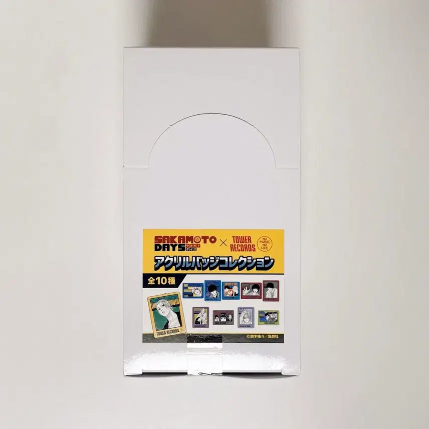 [BUNJANG] Sakando Days Sakaday Tower Records Original Art Acrylic Badge Full Box Set / 사카모토데이즈 사카데이 타워레코드 원화 아크릴 뱃지 풀박스 세트