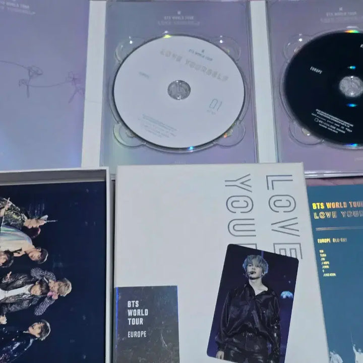 [BUNJANG] BTS Love Yourself Europe Blu-ray Photocard Jimin / 방탄소년단 럽셀콘 유럽 블루레이 블레 포카 지민