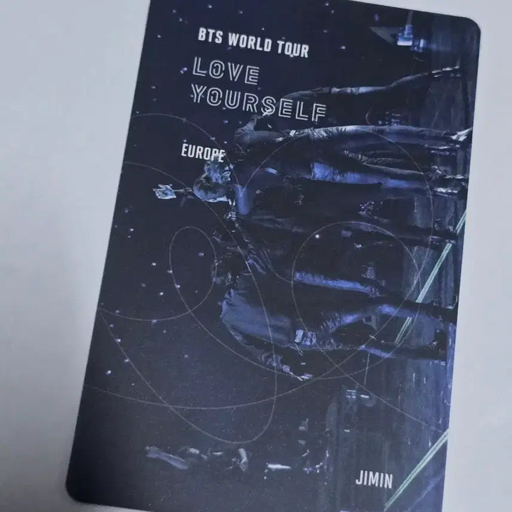 [BUNJANG] BTS Love Yourself Europe Blu-ray Photocard Jimin / 방탄소년단 럽셀콘 유럽 블루레이 블레 포카 지민
